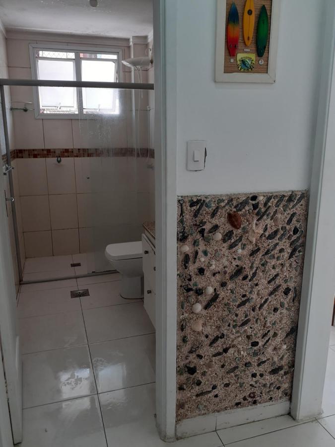 Apartamento Vento E Mar - 2 Quartos Com Sacada Na Quadra Da Praia Do Gonzaga Santos  Extérieur photo