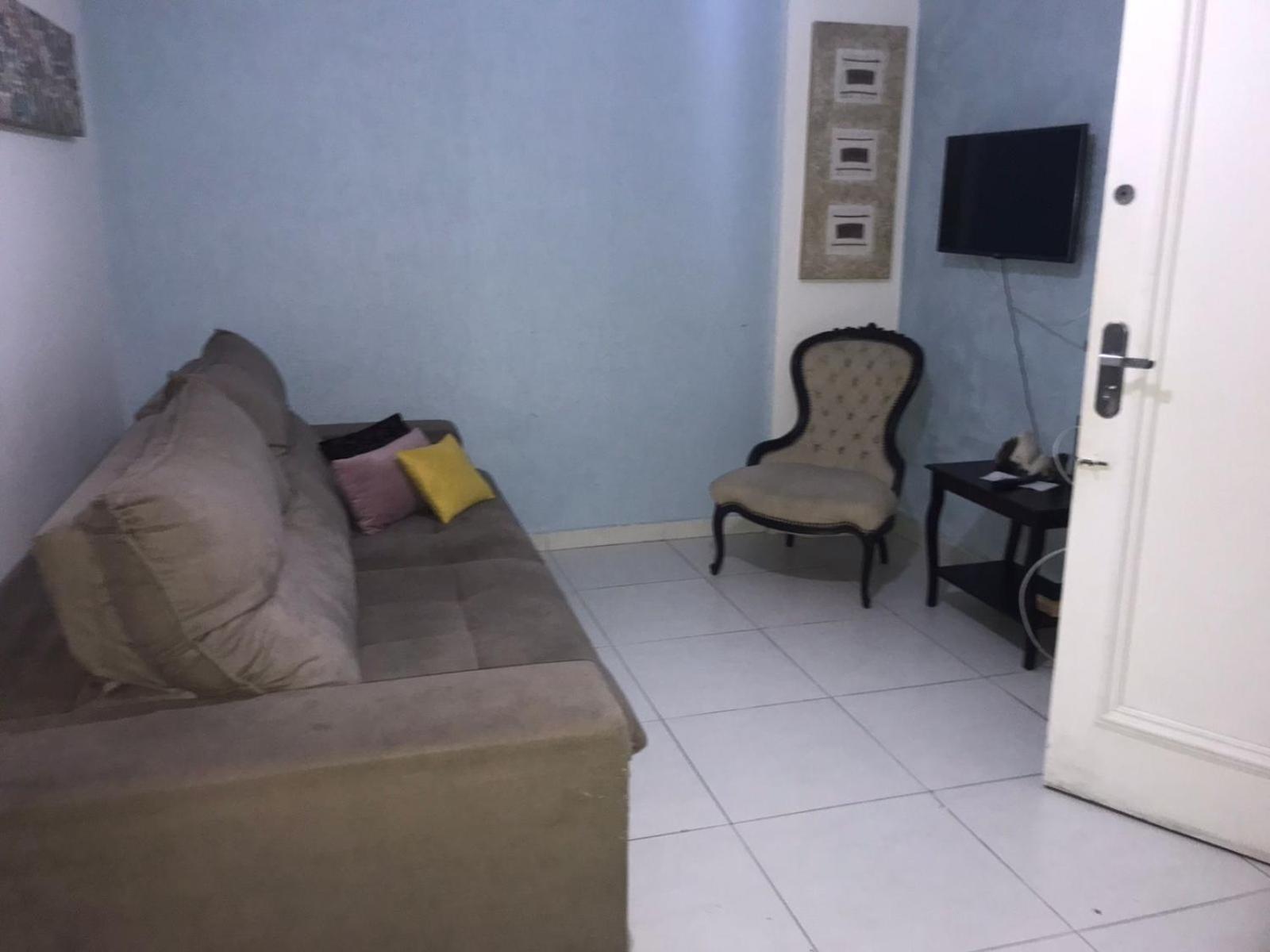 Apartamento Vento E Mar - 2 Quartos Com Sacada Na Quadra Da Praia Do Gonzaga Santos  Extérieur photo
